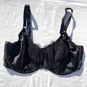 Bravissimo Adele Half Cup Bra 36G Black Underwire LN888